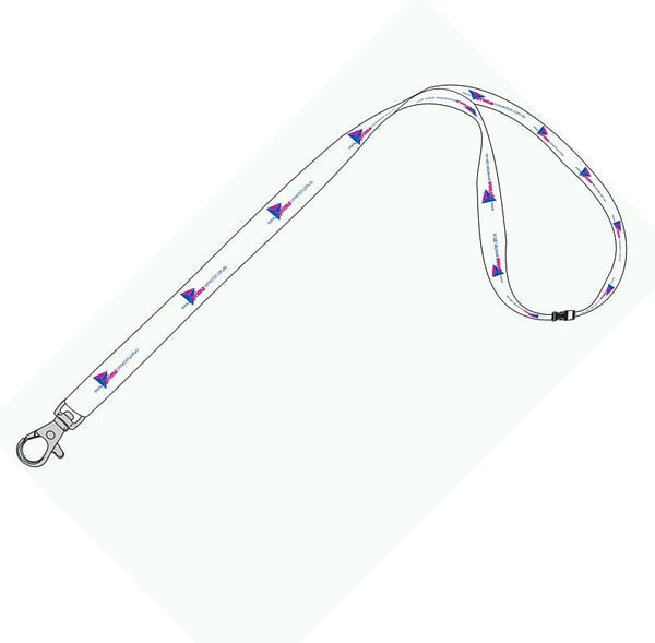 10mm Standard Logo Lanyard with 1 Safety Breakaway - Promotional Products