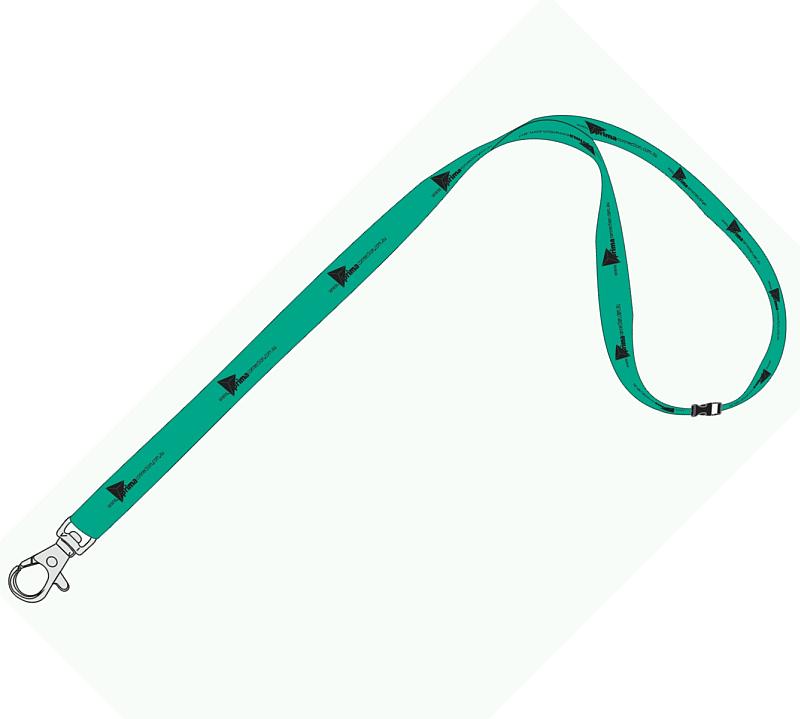 20mm Standard Logo Lanyard with 1 Safety Breakaway - Promotional Products