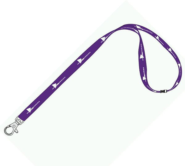 25mm Standard Logo Lanyard with 1 Safety Breakaway - Promotional Products