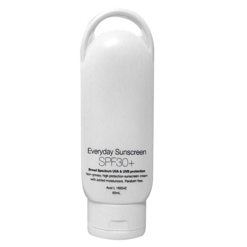 Dezine 60ml Sunscreen Tube with Carabineer. - Promotional Products