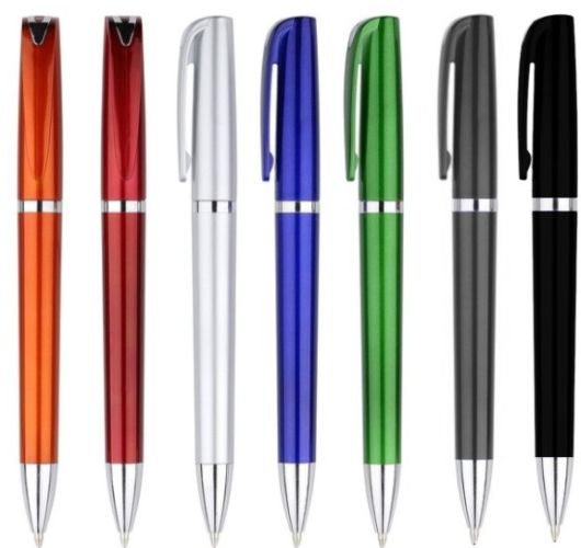 Arc Twist Action Plastic Pen - Promotional Products
