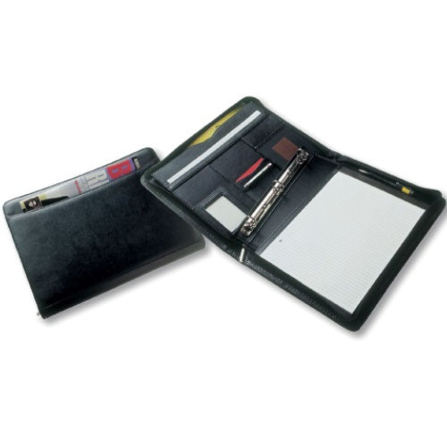 Avalon A4 Leather Look Ring Binder Compendium - Promotional Products