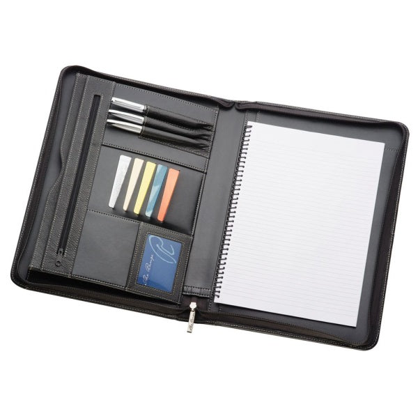 Avalon A4 Leather Compendium - Promotional Products