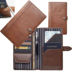 Avalon Genuine Leather Travel Wallet - Promotional Products