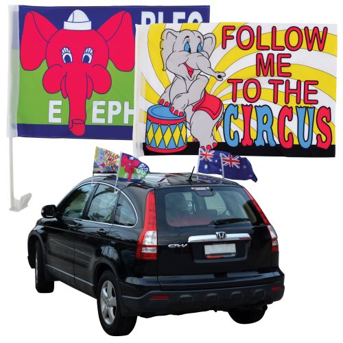 Bleep Car Flag - Promotional Products