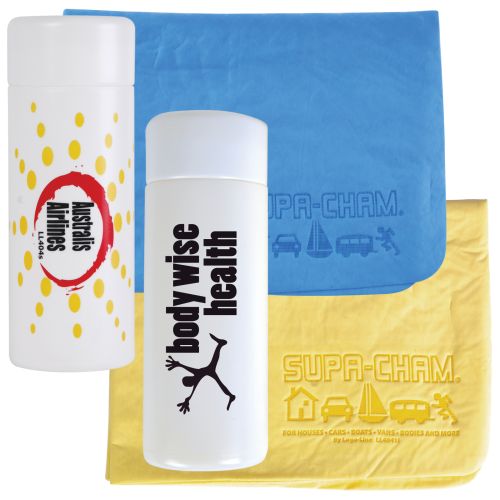 Bleep Chamois in PVC Tube - Promotional Products