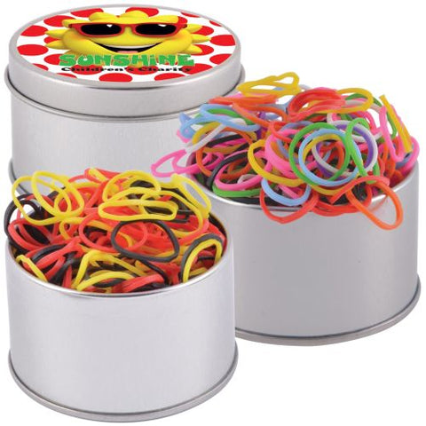 Bleep Loom Bands in Round Tin - Promotional Products