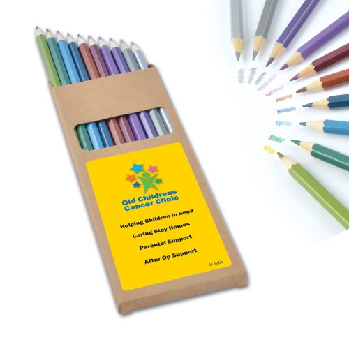 Bleep Metallic Colouring Pencils - Promotional Products