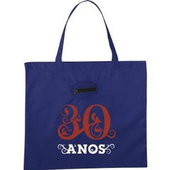 Arrow Nylon Tote Bag with Zippered Pouch - Promotional Products