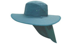 Generate Wide Brim Sun Hat with Flap - Promotional Products