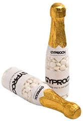Yum Champagne Bottle in Plastic - Promotional Products