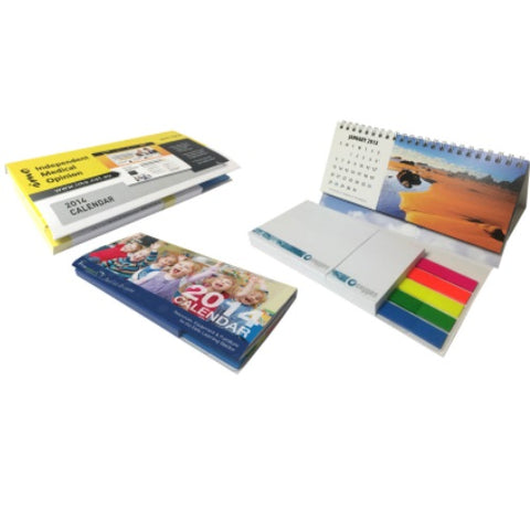 Combination Calendar with Sticky Notes - Promotional Products