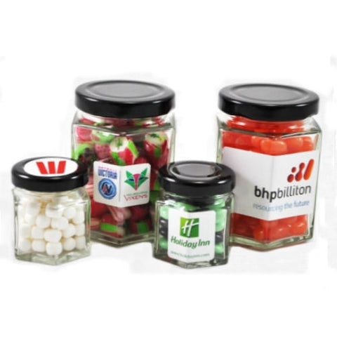 Devine Hexagon Lolly Jar - Promotional Products