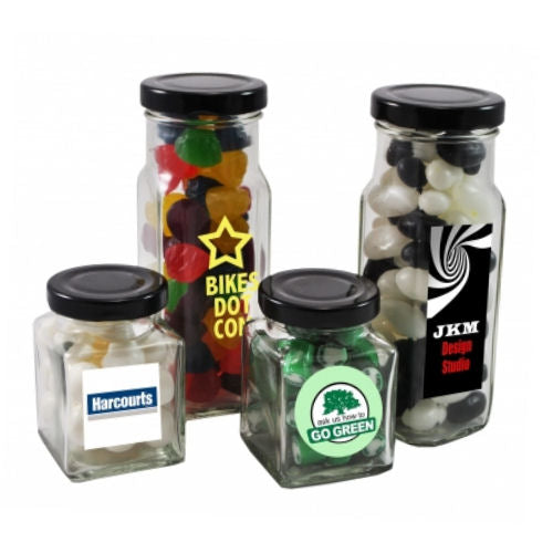 Devine Square Lolly Jar - Promotional Products