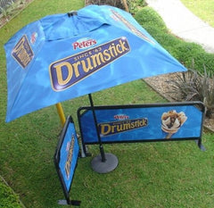 Full Colour Market Umbrella - Promotional Products