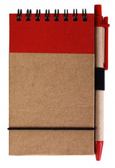 Bleep Eco Pocket Notebook with Pen - Promotional Products