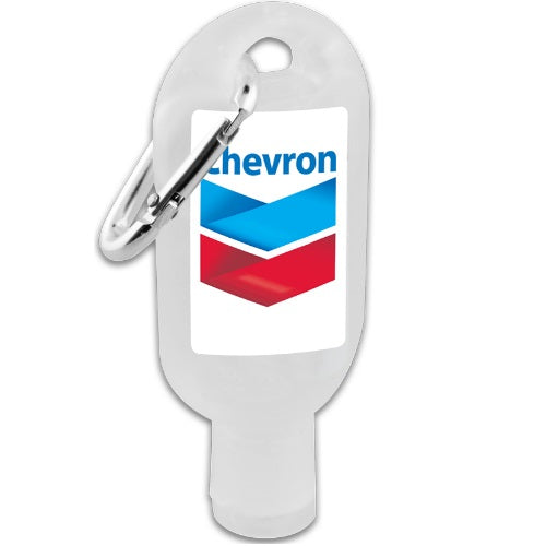 Econo Hand Sanitiser Gel with Carabineer - Promotional Products