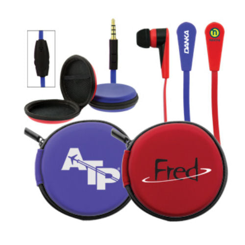 Econo Microphone Earbuds - Promotional Products