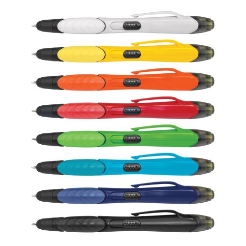 Eden 3 in 1 Highlighter Pen with Stylus - Promotional Products