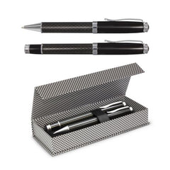 Eden Carbon Fibre Pen Gift Set - Promotional Products