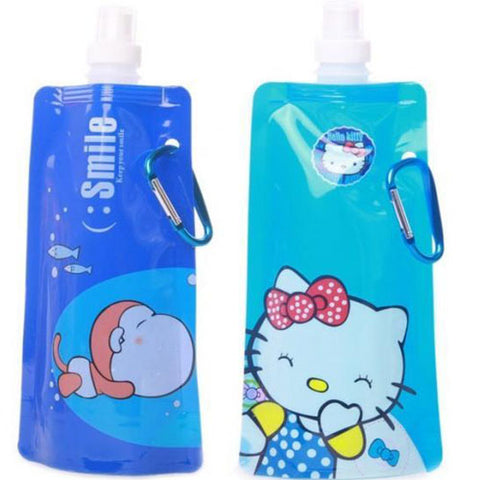 Foldable Water Bottle with a Full Colour Print - Promotional Products