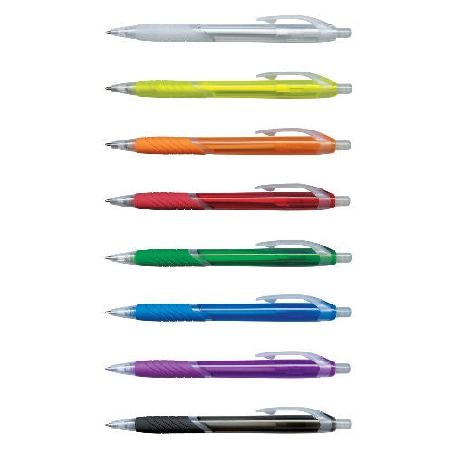 Eden Wave Translucent Plastic Pen - Promotional Products