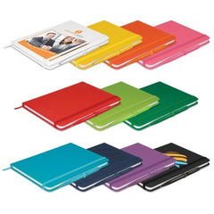 Eden A5 Coloured Notebook with Pen - Promotional Products