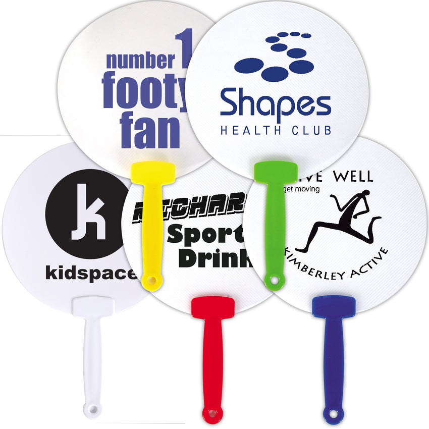 Bleep Plastic Fans - Promotional Products