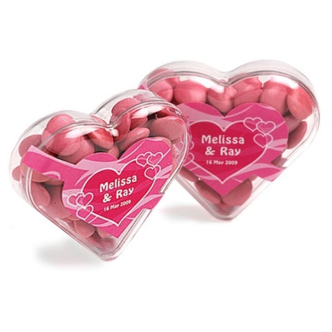 Yum Hearts filled with Lollies - Promotional Products