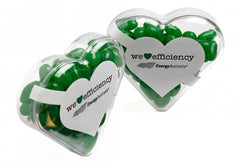 Yum Hearts filled with Lollies - Promotional Products