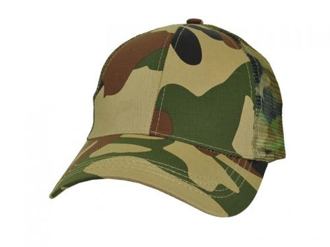 Icon Premium Camouflage Cotton Trucker Cap - Promotional Products