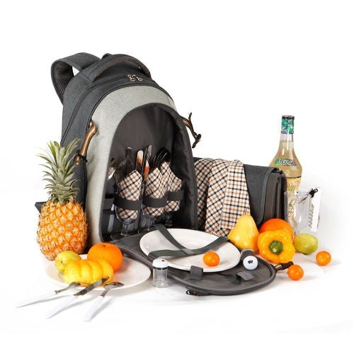 Avalon Picnic Backpack with Rug - Promotional Products