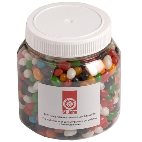 Yum 1KG Jelly Bean Container - Promotional Products