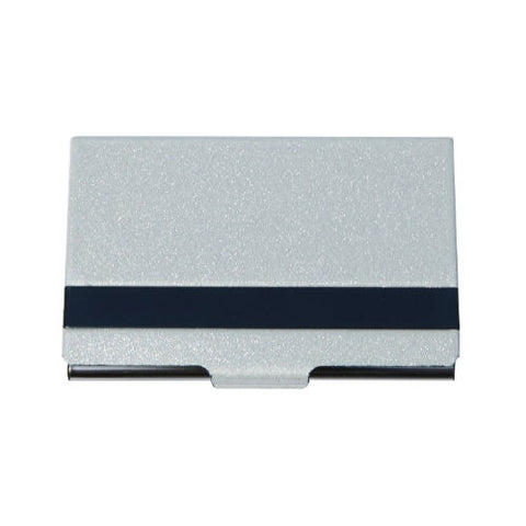 Arc Stripe Business Card Holder - Promotional Products