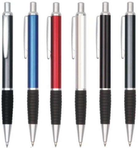 Arc Satin Trim Metal Pen - Promotional Products