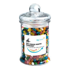 Yum Large Glass Lolly Jar - Promotional Products