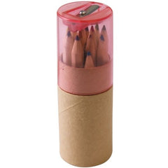 Bleep Coloured Pencils in Cardboard Tubes - Promotional Products