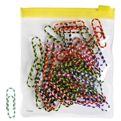 Bleep Shaped Paperclips in PVC Zippered Bag - Promotional Products