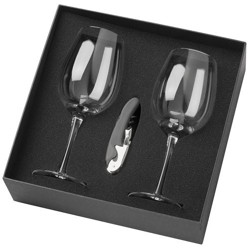 Avalon Two Piece Wine Glass Set - Promotional Products