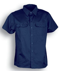 San Cotton Drill Short Sleeve Work Shirt - Corporate Clothing