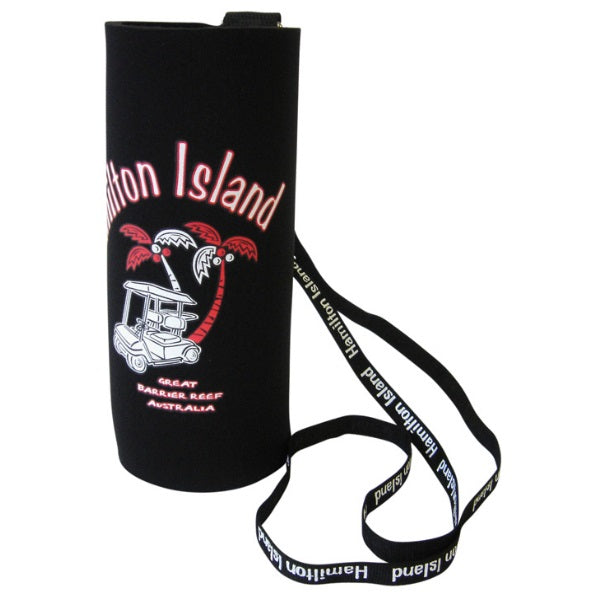 Neo Drink Bottle Cooler with Lanyard - Promotional Products