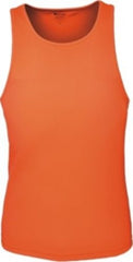 San Brushed Polyester Sports Singlet - Corporate Clothing