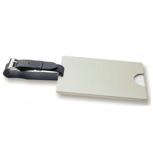 Avalon Pearl Nickel (Executive) Luggage Tag - Promotional Products
