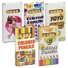 Coloured Pencils in Custom Box - Promotional Products