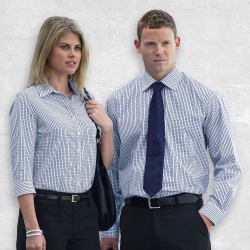 Phoenix Bold Check Business Shirt - Corporate Clothing