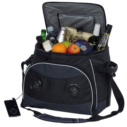 Phoenix Soundwave Cooler Bag with Built-In Speakers - Promotional Products