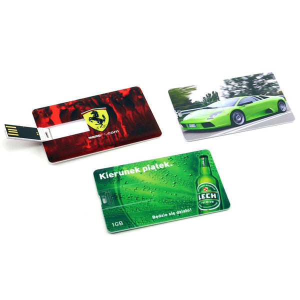 Plastic Credit Card Style USB Flash Drive - Promotional Products