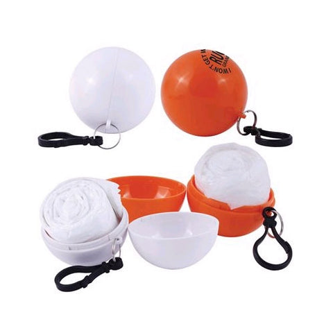 Bleep Disposable Poncho Ball - Promotional Products