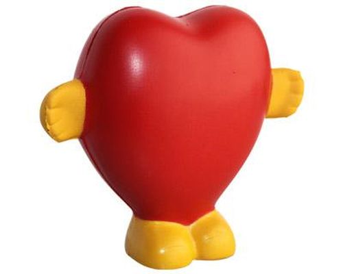Promotional Stress Standing Heart - Promotional Products