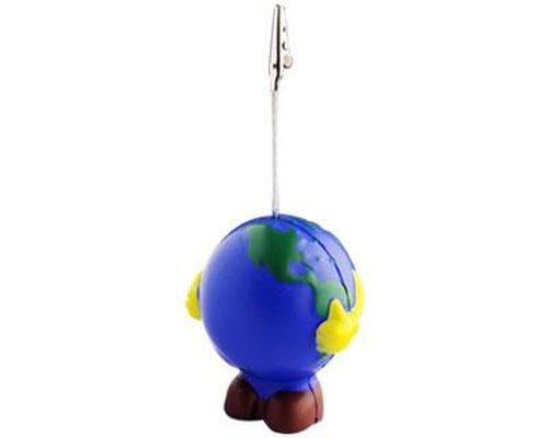 Promotional Stress Earth Card Holder - Promotional Products